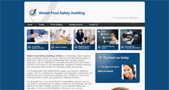 Desktop Screenshot of globalfoodsafetyauditing.com